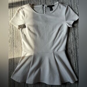Vintage/Y2K F21 Peplum Top